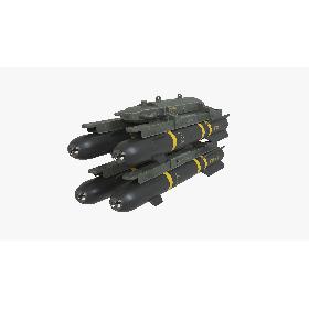 3D Hellfire Missile model